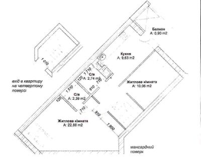 Продам свою 2-х комнатную квартиру 62 м2