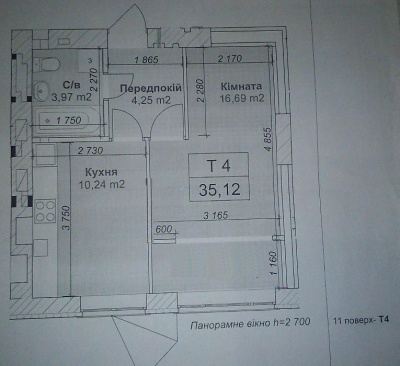 Продам готовую 1 к квартиру 36 кв.м.