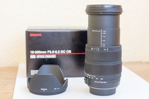 Продам Объектив SIGMA AF 18-200 mm f3.5-6.3 DC OS для Canon